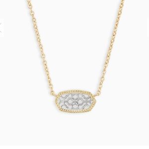 Kendra Scott Elisa Necklace, Gold & Rhodium